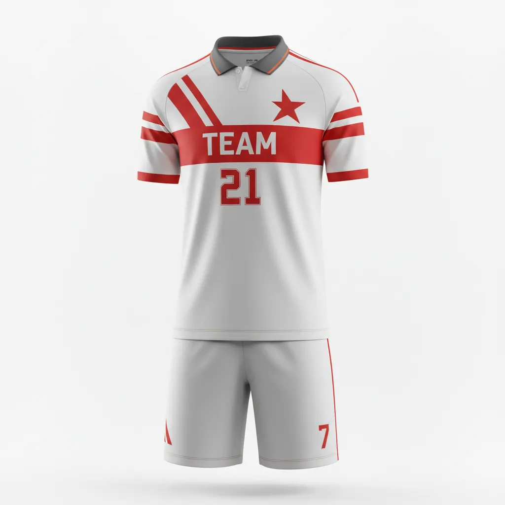 Custom Soccer Collard Soccer Uniform - Black, Gold, White - Collared Uniform Vegas - Front View - HAMCO Sports Inc.