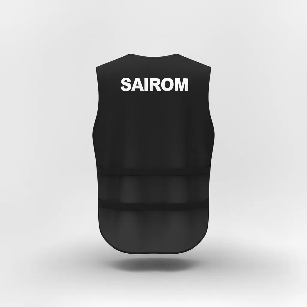 Custom Soccer Warmup Bib - Black, Grey - Training Bib Gradient - Back View - HAMCO Sports Inc.