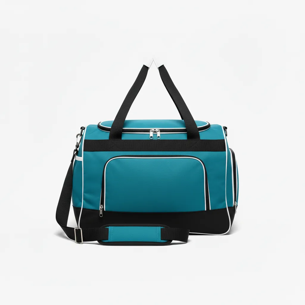 Custom Softball Backpack - Custom Design - Columbiablackwhite - Back View - HAMCO Sports Inc.