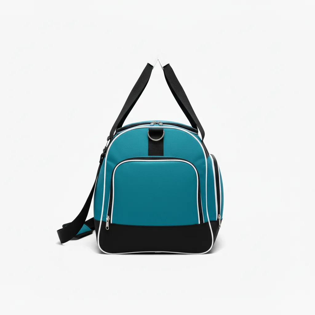 Custom Softball Backpack - Custom Design - Columbiablackwhite - Side View - HAMCO Sports Inc.