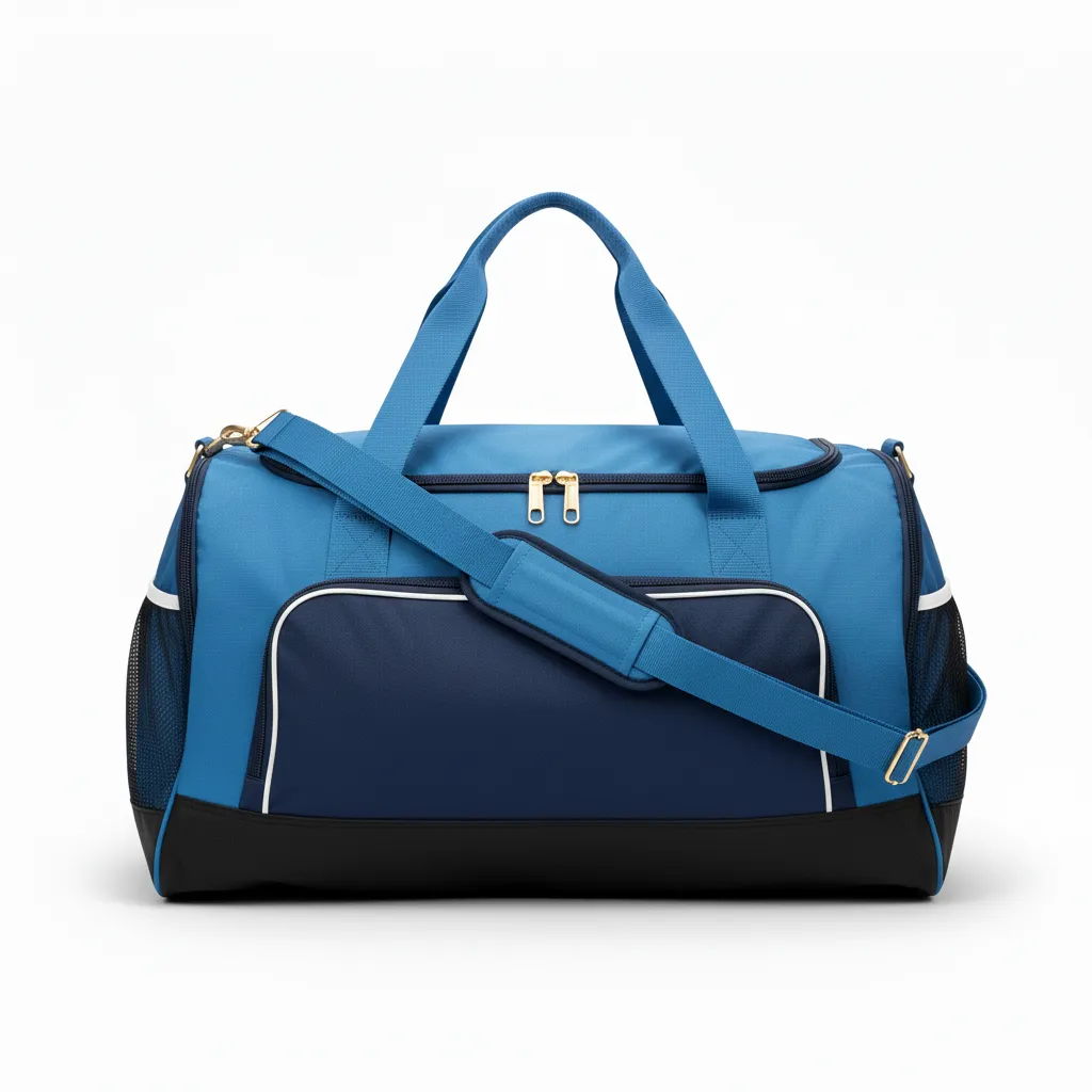 Custom Softball Backpack - Custom Design - Columbianavywhite - Back View - HAMCO Sports Inc.