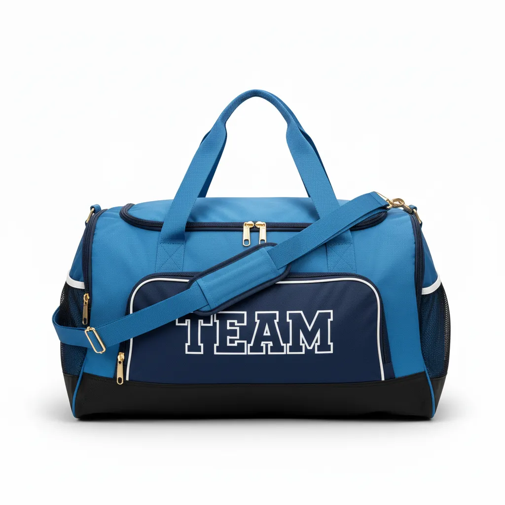 Custom Softball Backpack - Custom Design - Columbianavywhite - Side View - HAMCO Sports Inc.