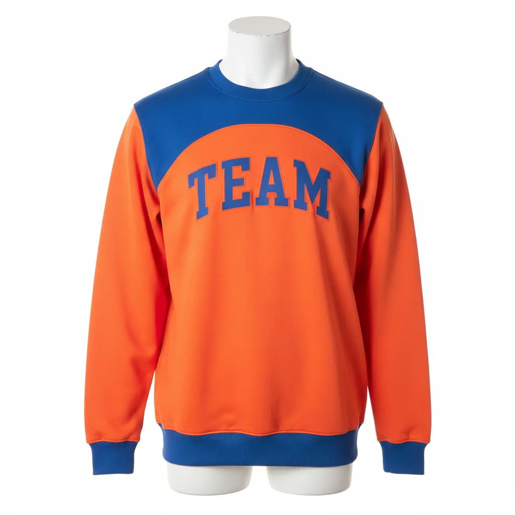 Custom Softball Crewneck Sweatshirts - Custom Design - Basketball Crewneck Sweatshirts - Front View - HAMCO Sports Inc.