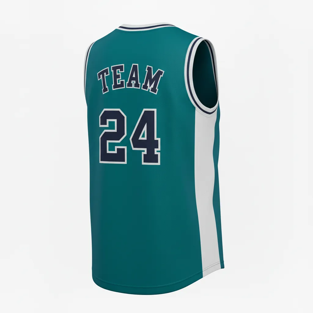 Custom Softball Sleeveless Softball Jersey - Custom Design - Columbiablackwhite - Back View - HAMCO Sports Inc.