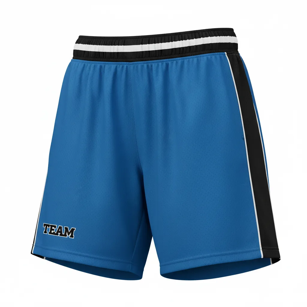 Custom Softball Training Shorts - Custom Design - Columbiablackwhite - Front View - HAMCO Sports Inc.