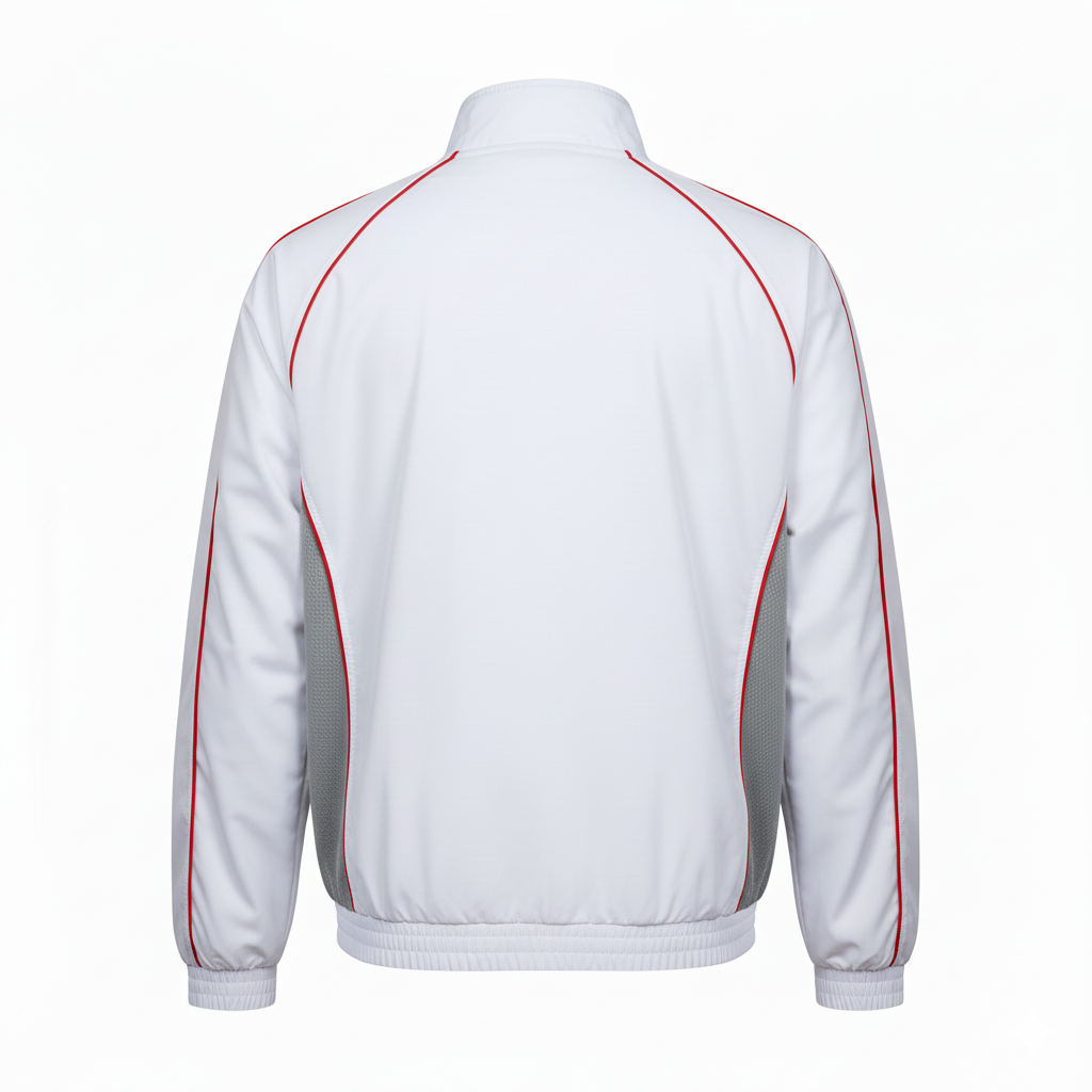 Custom Baseball Cage Jacket - Back View - HAMCO Sports Inc.