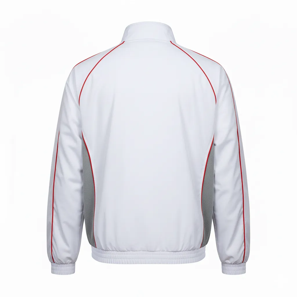 Custom Baseball Cage Jacket - Back View - HAMCO