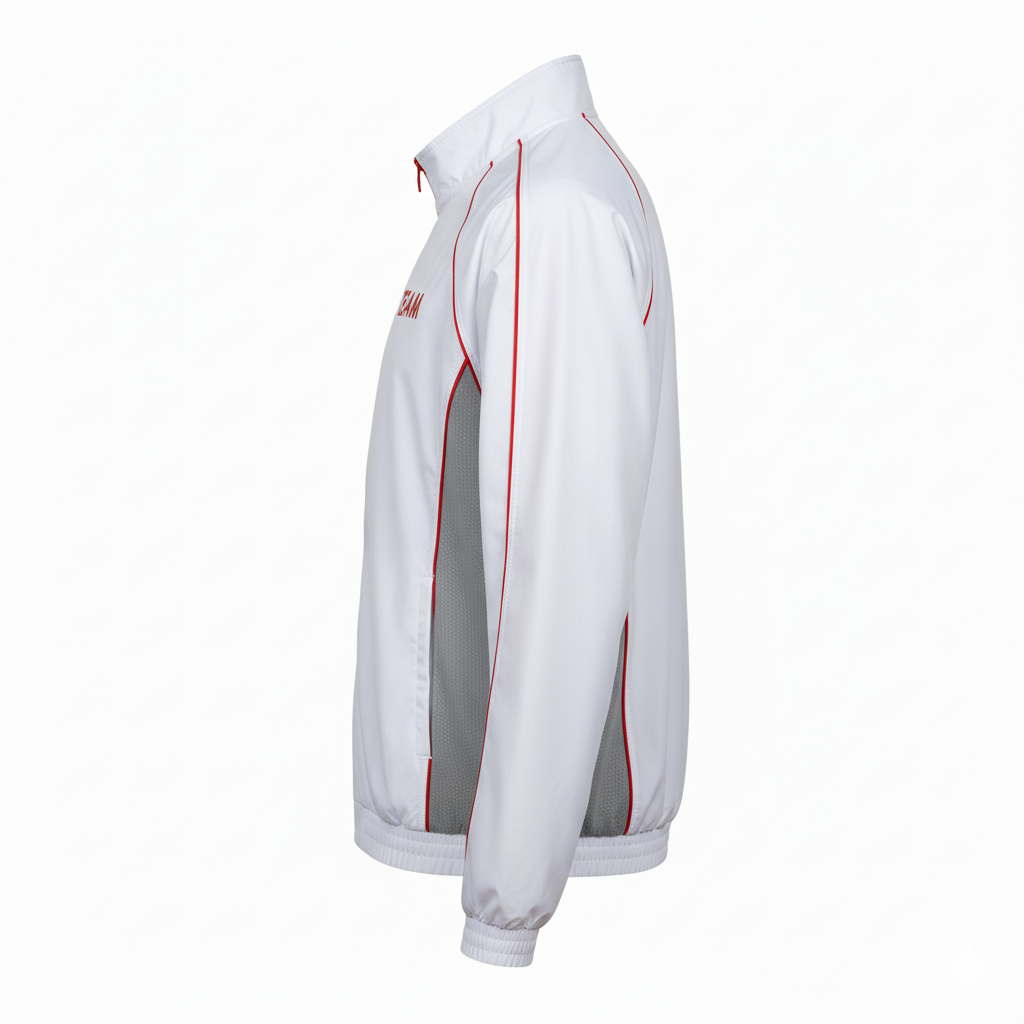 Custom Baseball Cage Jacket - Side View - HAMCO Sports Inc.