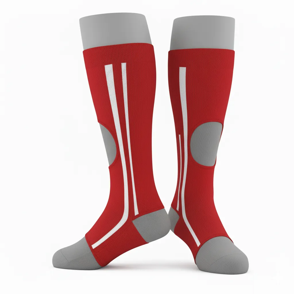 Custom Baseball Stirrup Socks - Side View - HAMCO