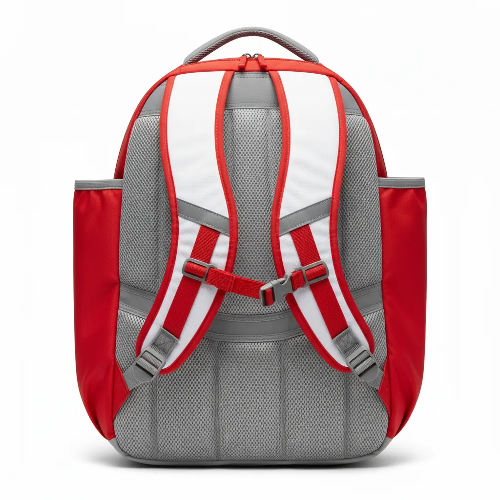 Custom Baseball Team Backpack - Back View - HAMCO