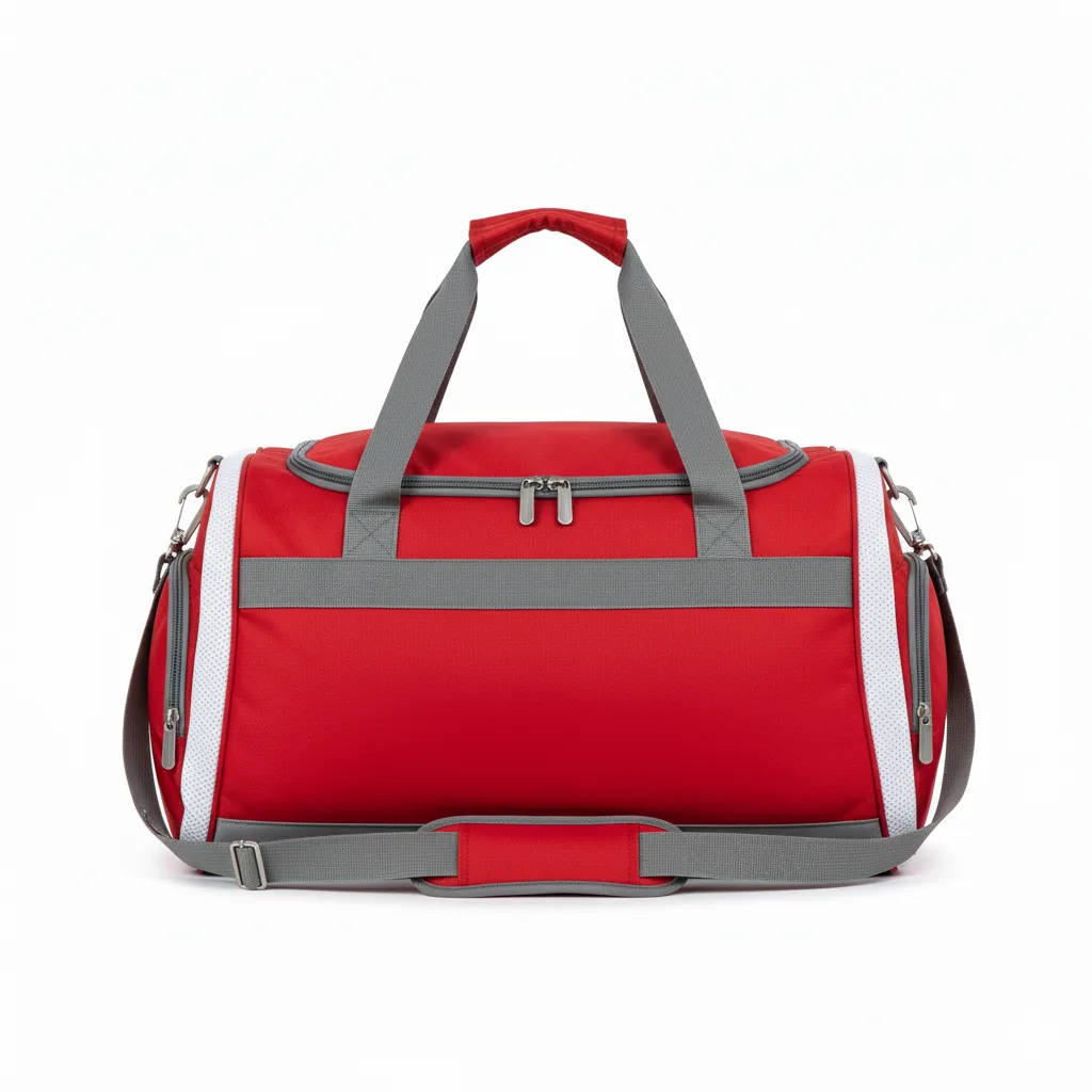 Custom Baseball Team Duffle Bag - Back View - HAMCO