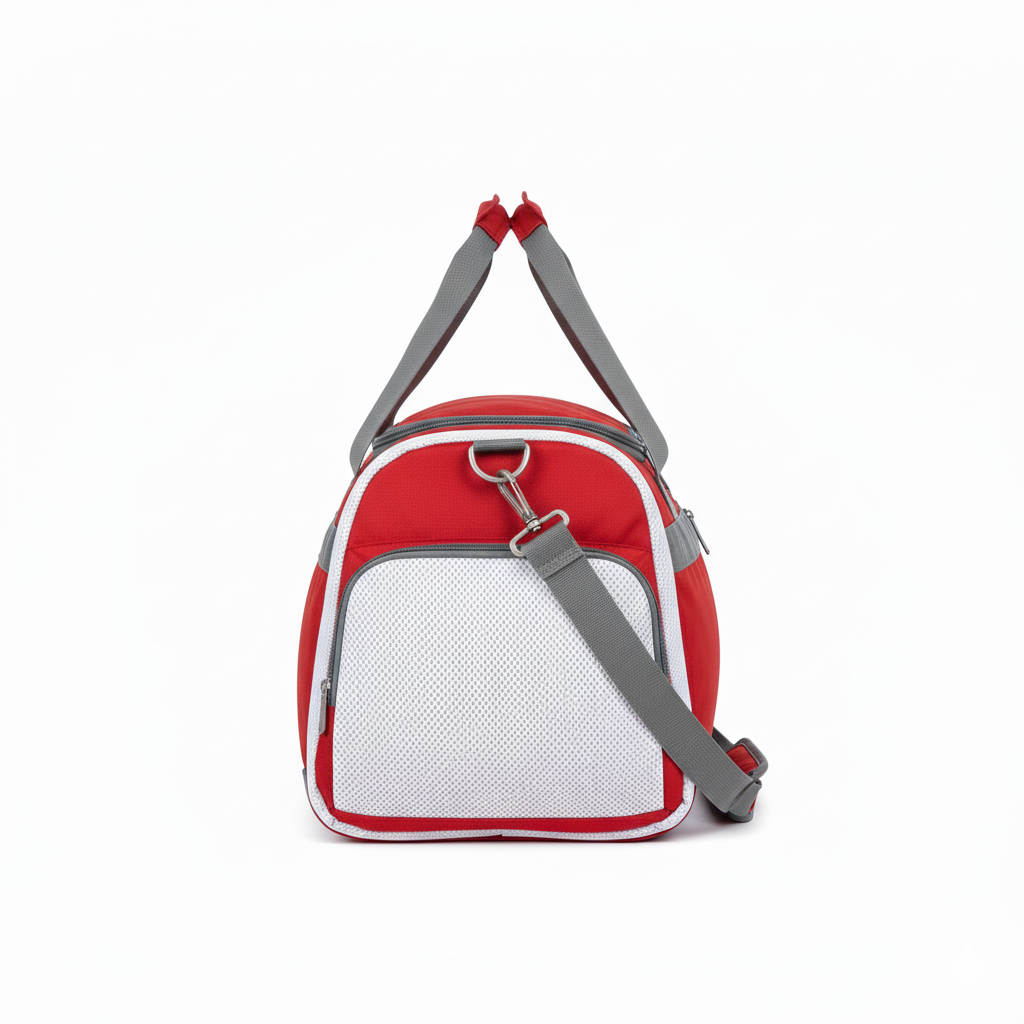 Custom Baseball Team Duffle Bag - Side View - HAMCO Sports Inc.