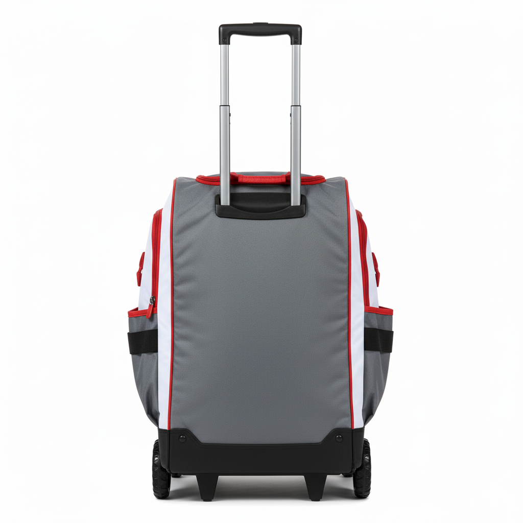 Custom Traditional Baseball Bag - Back View - HAMCO Sports Inc.