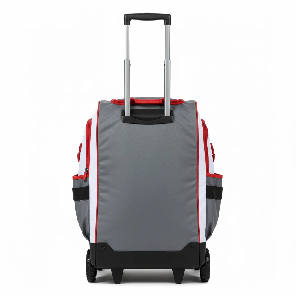 Custom Traditional Baseball Bag - Back View - HAMCO