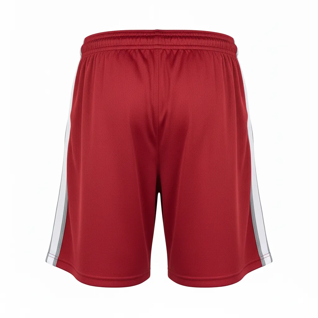 Custom Baseball Training Shorts - Back View - HAMCO