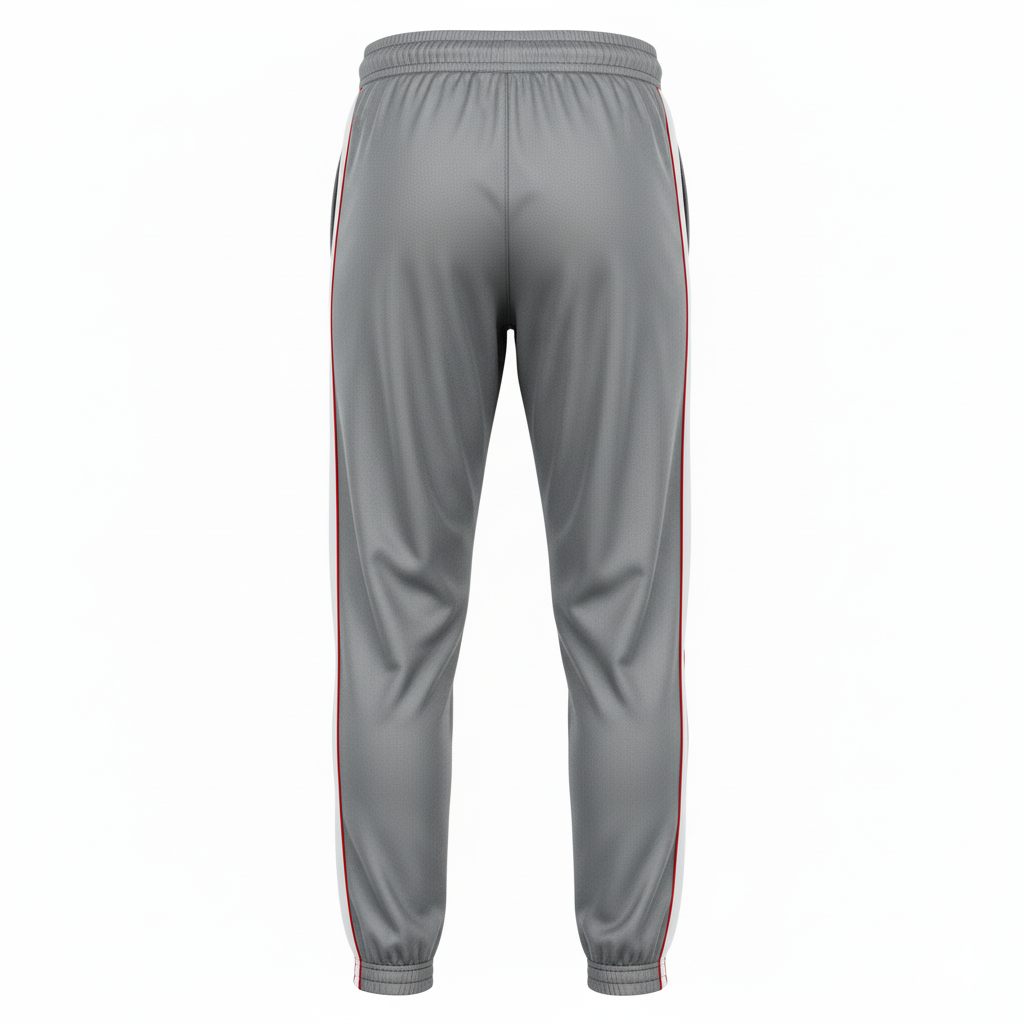Custom Basketball Joggers - Back View - HAMCO Sports Inc.