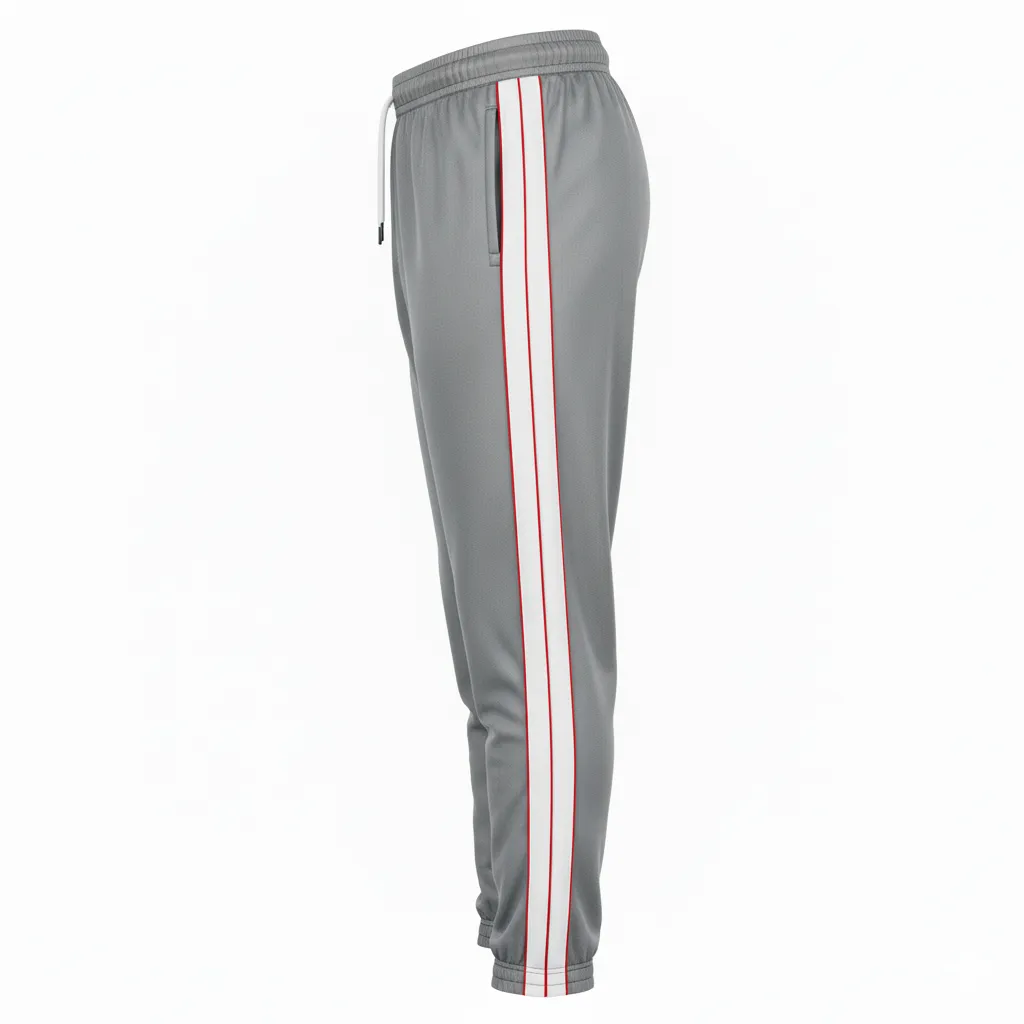 Custom Basketball Joggers - Side View - HAMCO