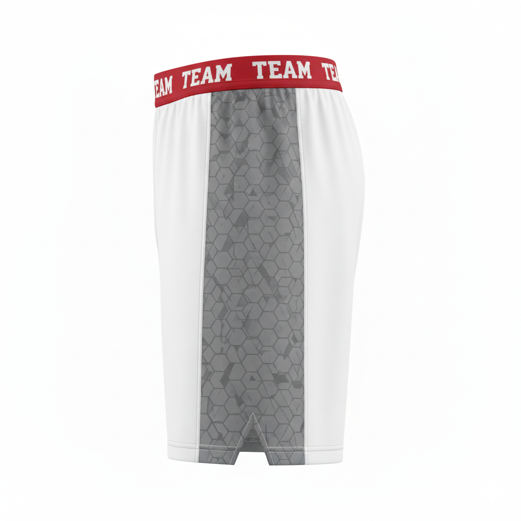 Custom Basketball Compression Shorts - Side Profile View