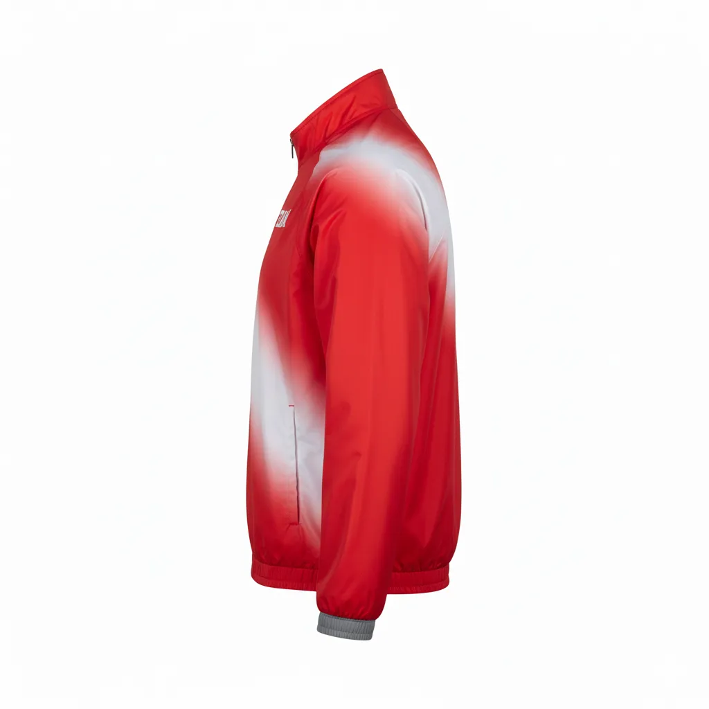 Custom Basketball Shooting Jackets - Side Profile View