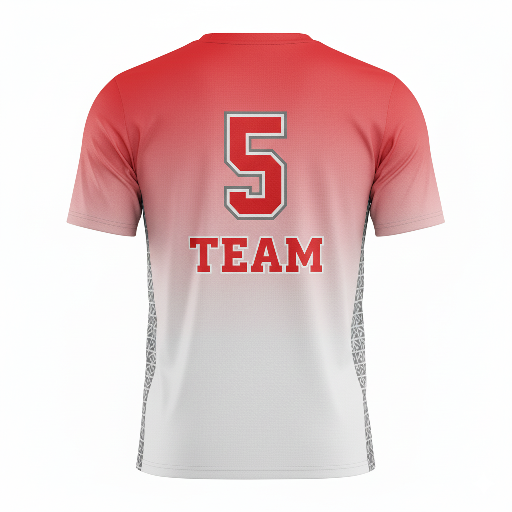 Custom Basketball Practice T-Shirts - Back View - HAMCO Sports Inc.