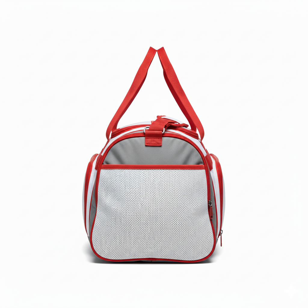 Custom Team Duffle Bag - Side View - HAMCO Sports Inc.