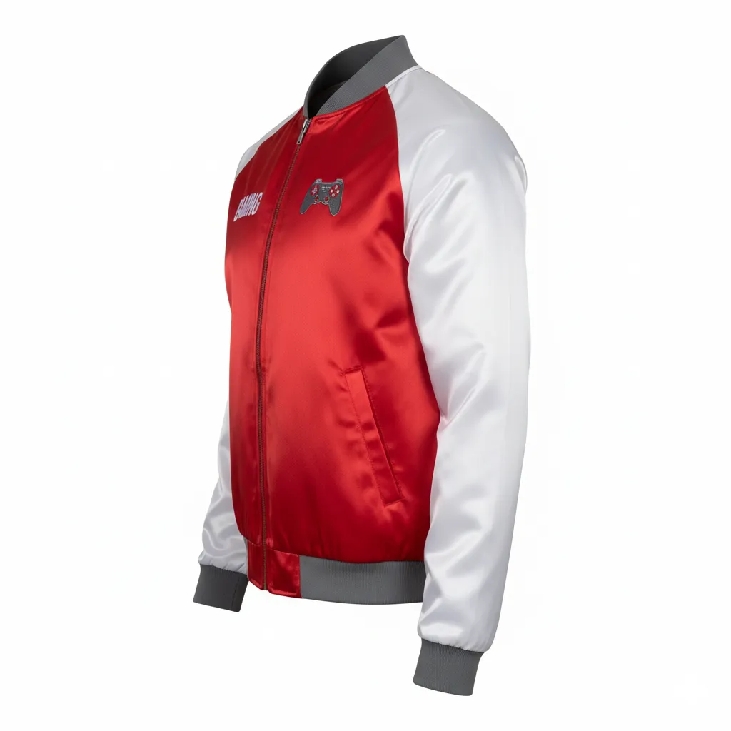 Custom Esports Bomber Jackets - Side View - HAMCO