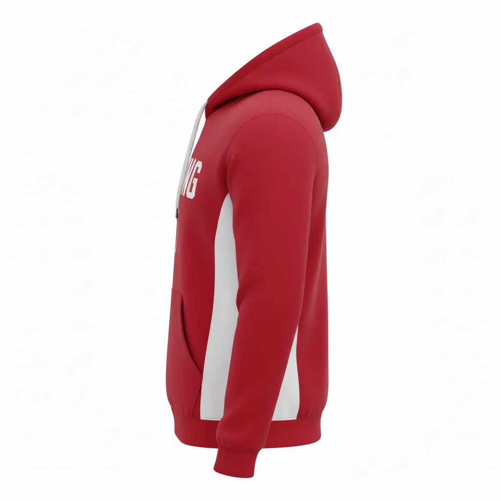 Custom Esports Pullover Hoodies - Side View - HAMCO
