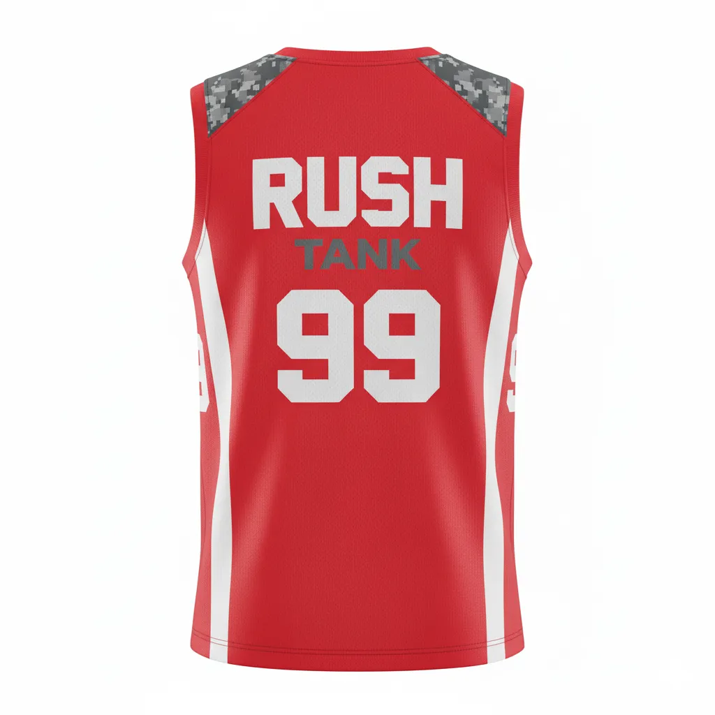 Custom Sleeveless Esports Jerseys - Back View - HAMCO