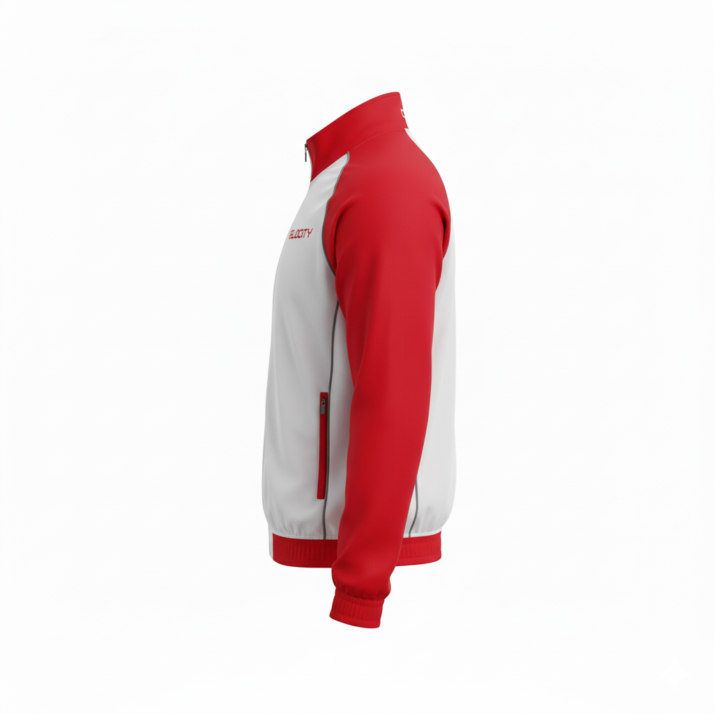 Custom Esports Track Jackets - Side View - HAMCO Sports Inc.