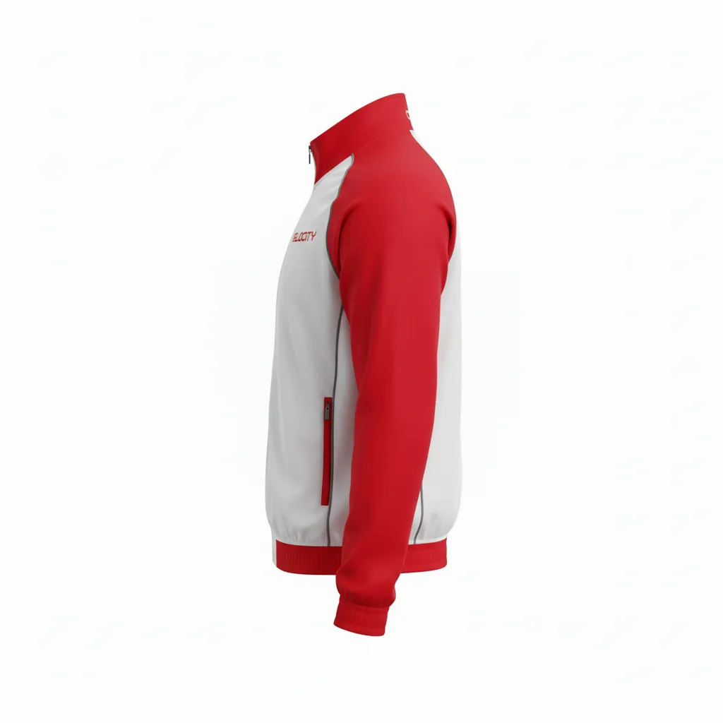 Custom Esports Track Jackets - Side View - HAMCO