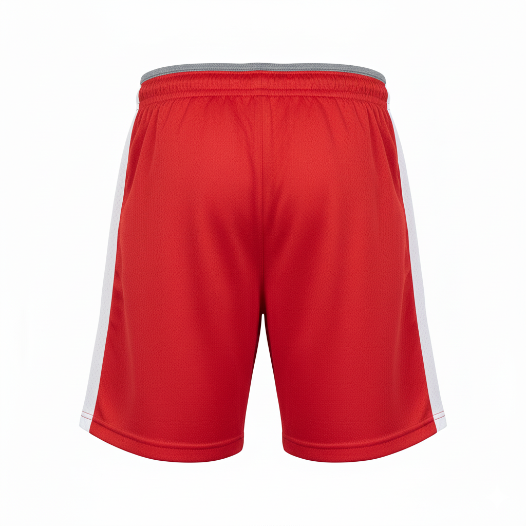 Custom Esports Training Shorts - Back View - HAMCO Sports Inc.