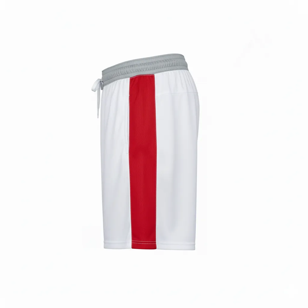 Custom Flag Football Athletic Shorts - Side View - HAMCO