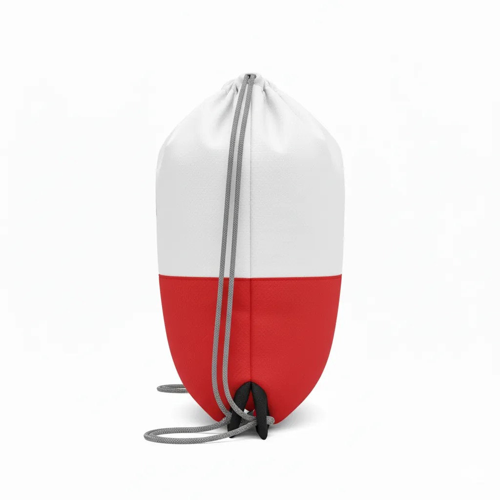 Custom Flag Football Cinch Bags - Side View - HAMCO