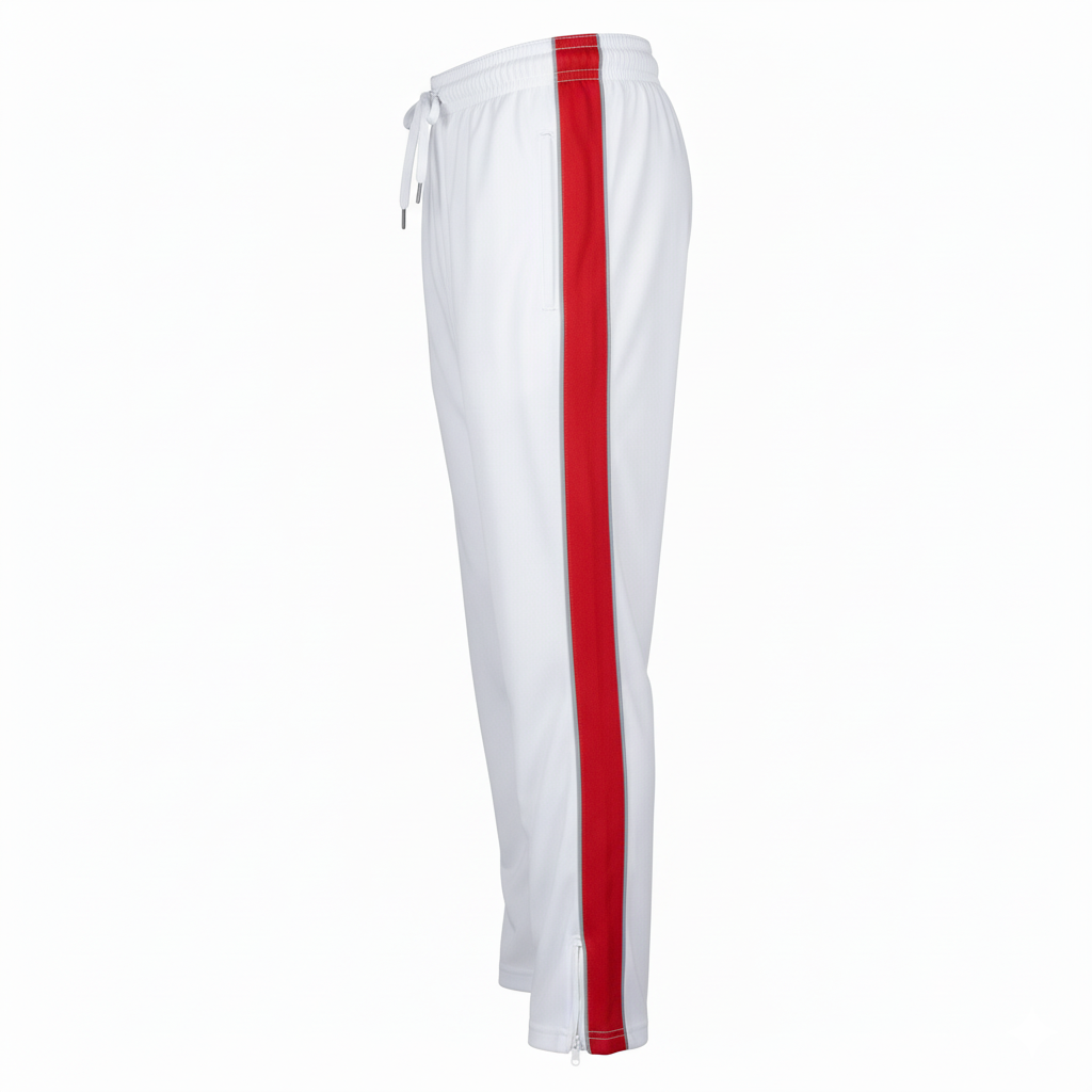 Custom Flag Football Warmup Pants - Side View - HAMCO Sports Inc.