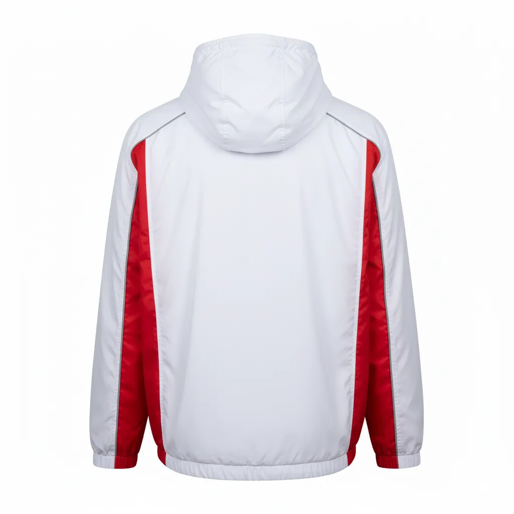 Custom Flag Football Windbreaker Jackets - Back View - HAMCO