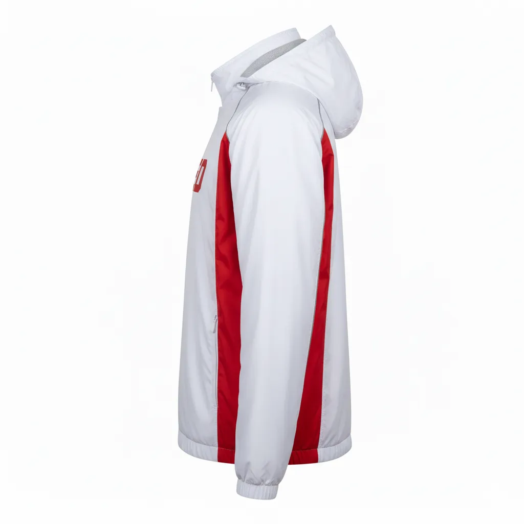 Custom Flag Football Windbreaker Jackets - Side View - HAMCO