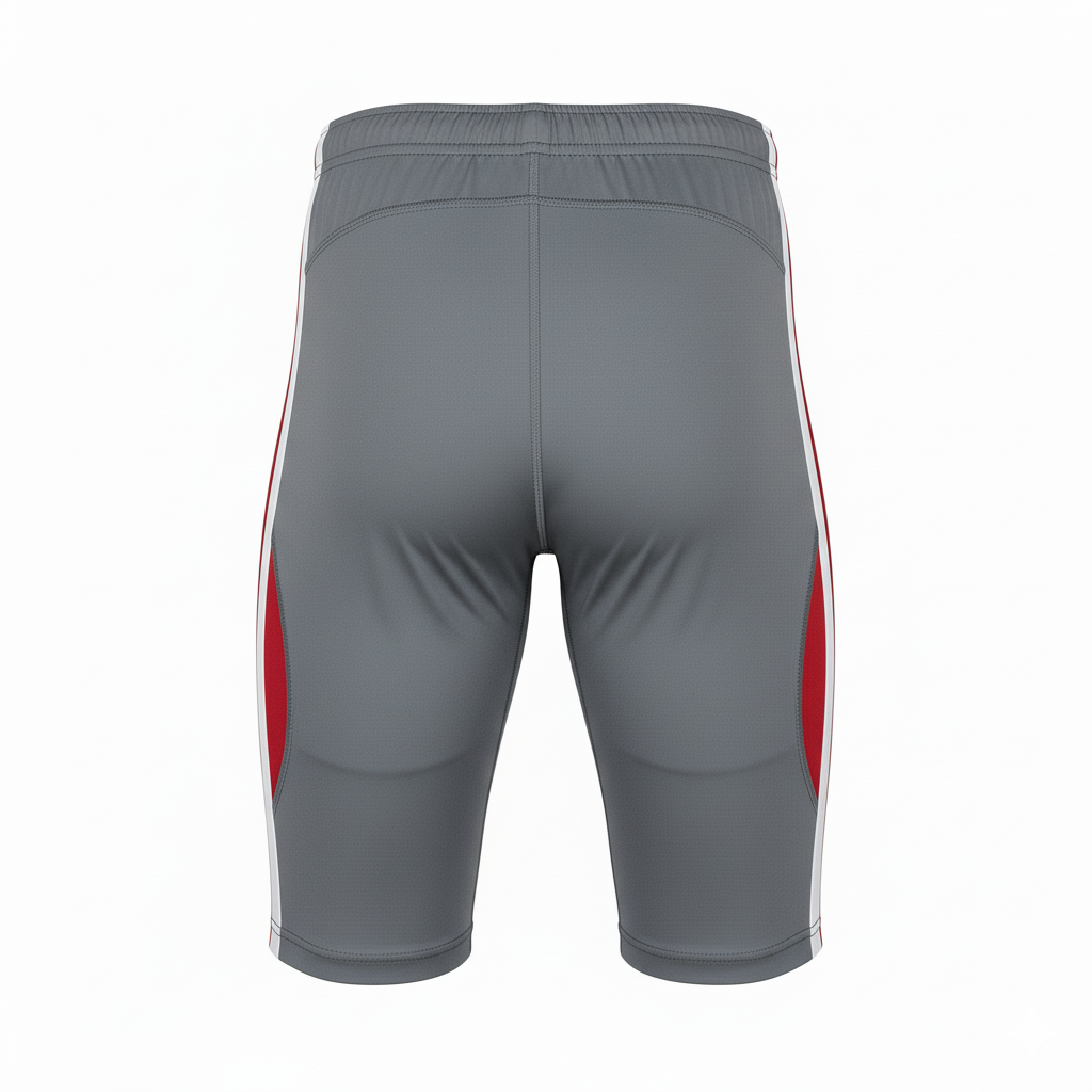 Custom Flag Football Compression Pants - Back View - HAMCO Sports Inc.