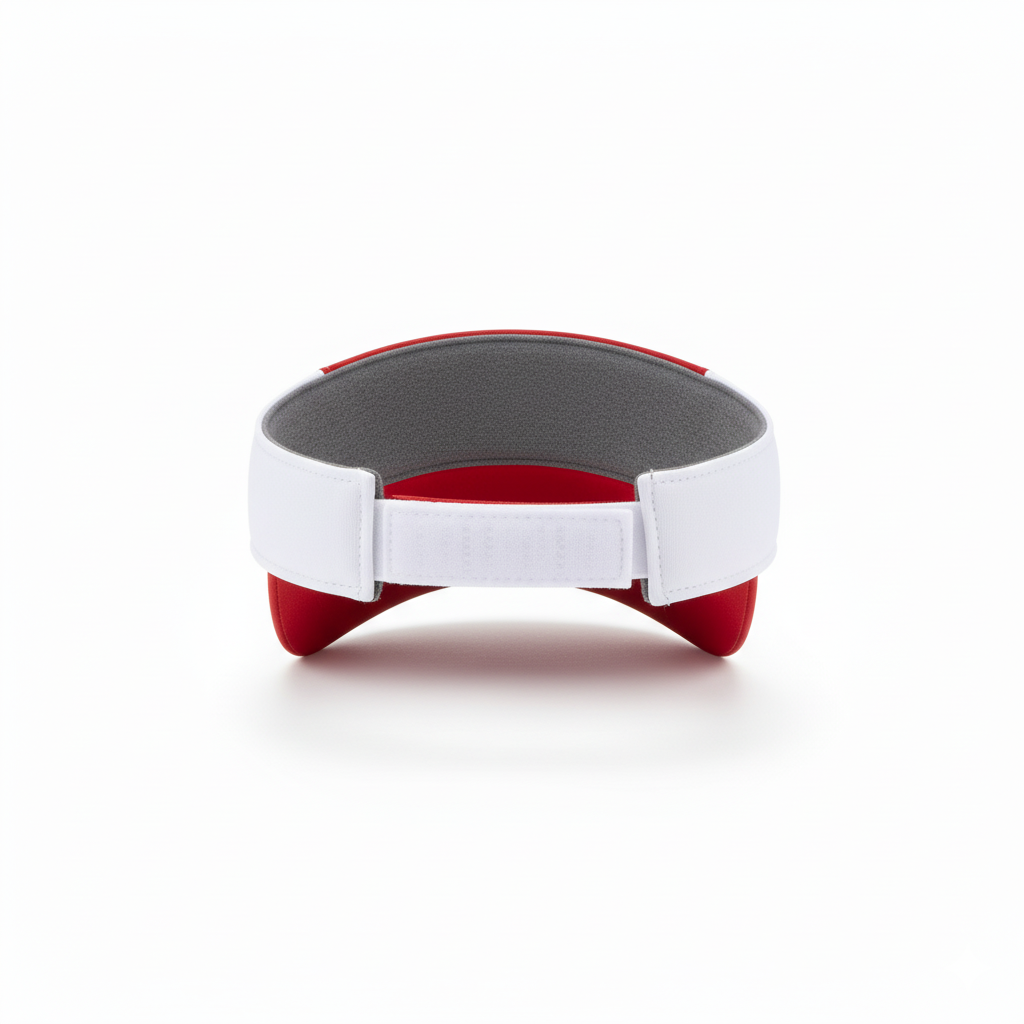 Custom Flag Football Visors - Back View - HAMCO Sports Inc.