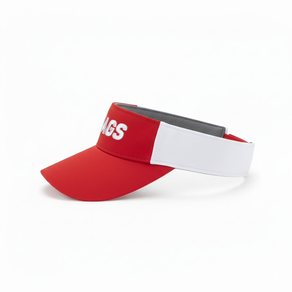 Custom Flag Football Visors - Side View - HAMCO Sports Inc.
