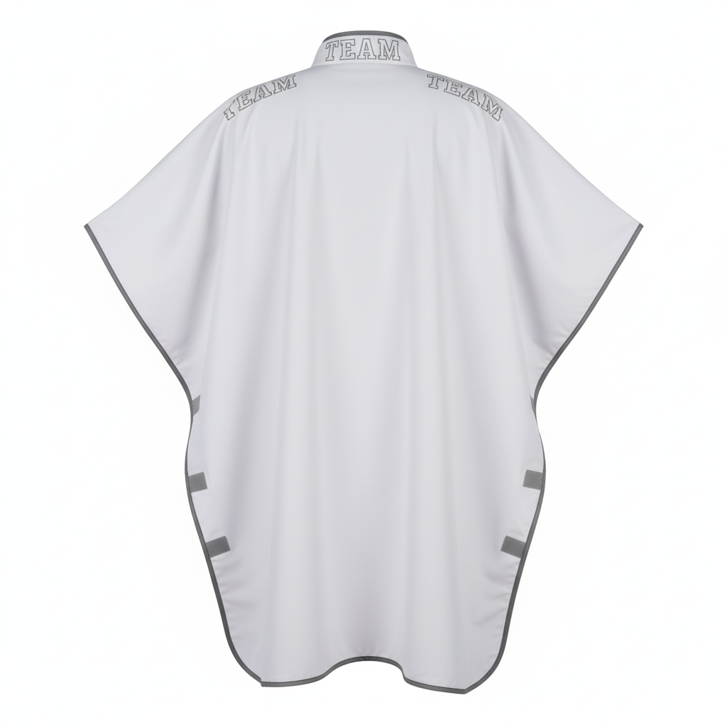 Custom Football Sideline Cape - Back View - HAMCO Sports Inc.