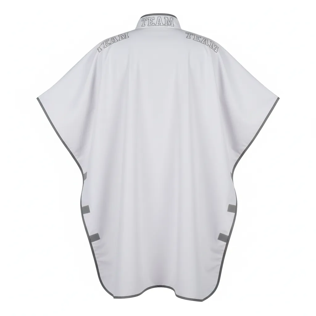 Custom Football Sideline Cape - Back View - HAMCO