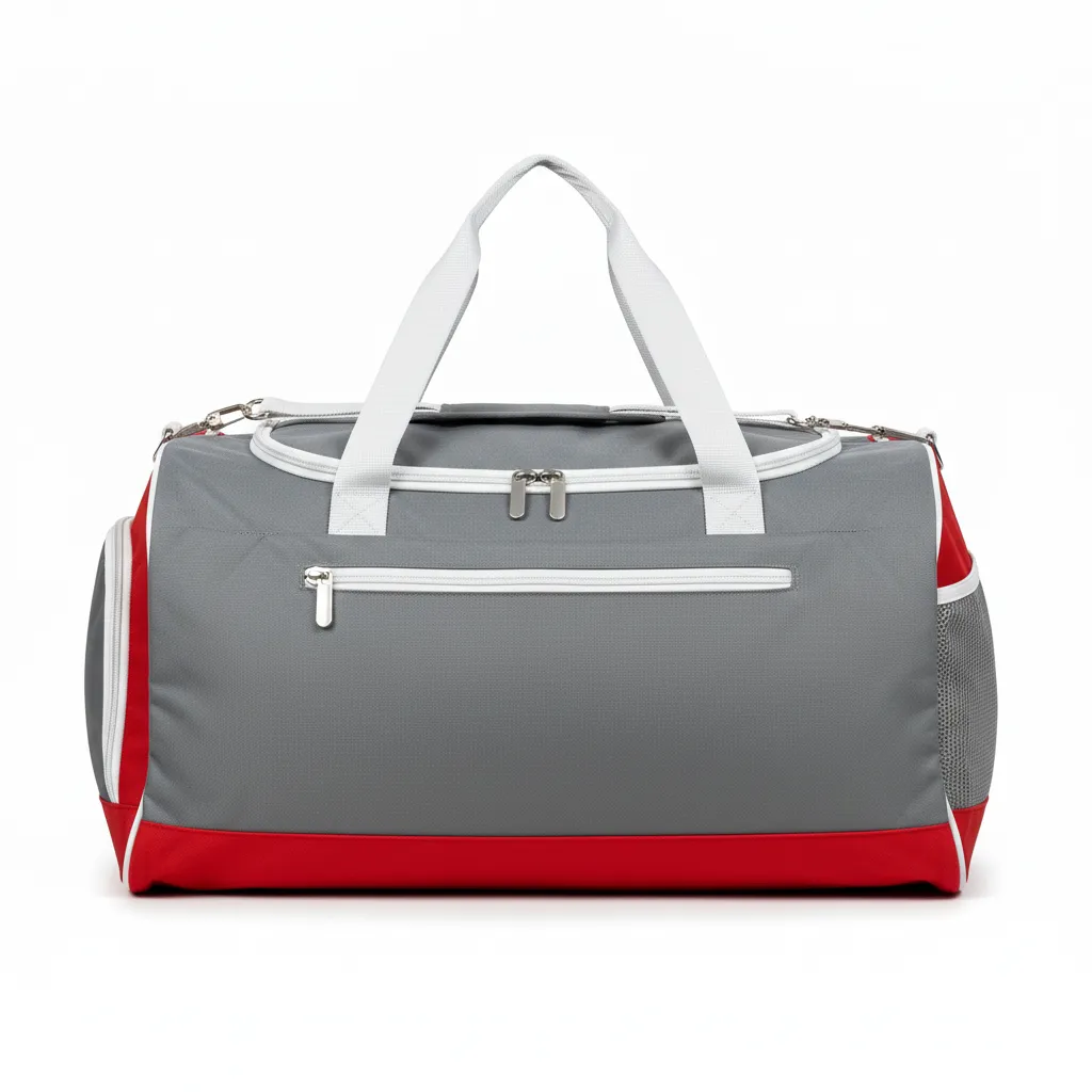 Custom Football Team Duffle Bag - Back View - HAMCO