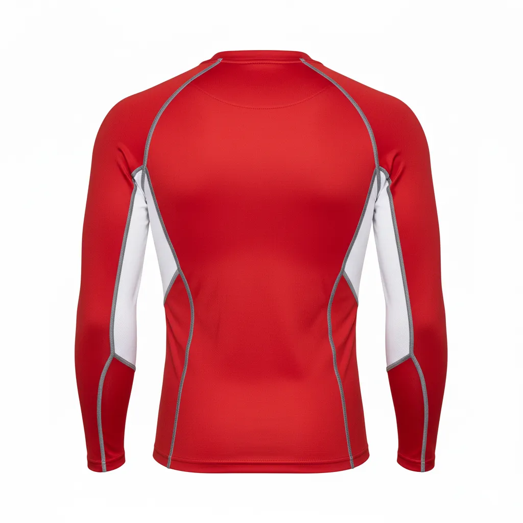 Custom Ice Hockey Compression Base Layer - Back View - HAMCO