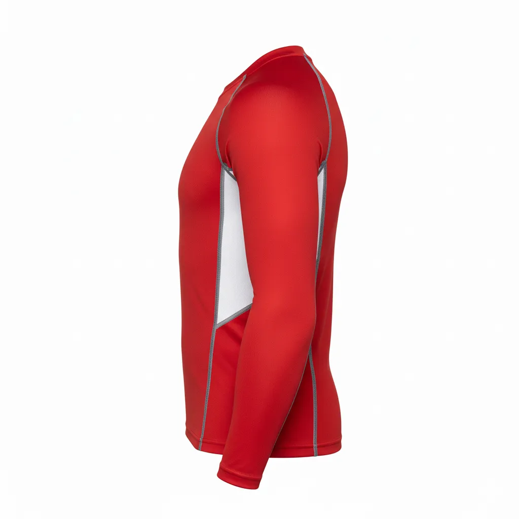 Custom Ice Hockey Compression Base Layer - Side View - HAMCO