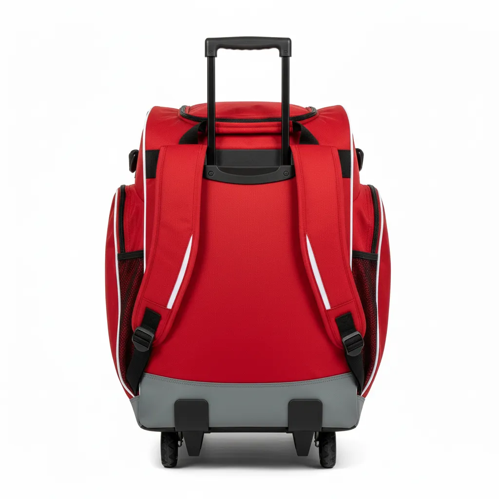 Custom Ice Hockey Equipment Bag - Back View - HAMCO