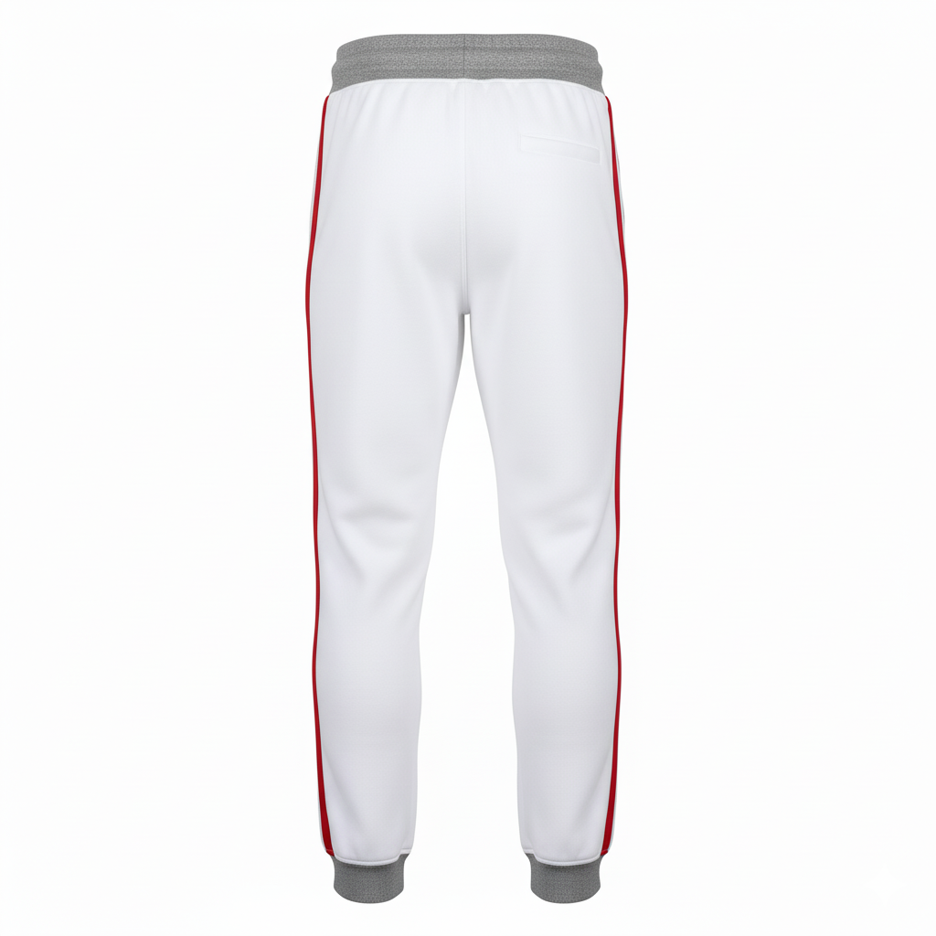 Custom Ice Hockey Jogger Pants - Back View - HAMCO Sports Inc.