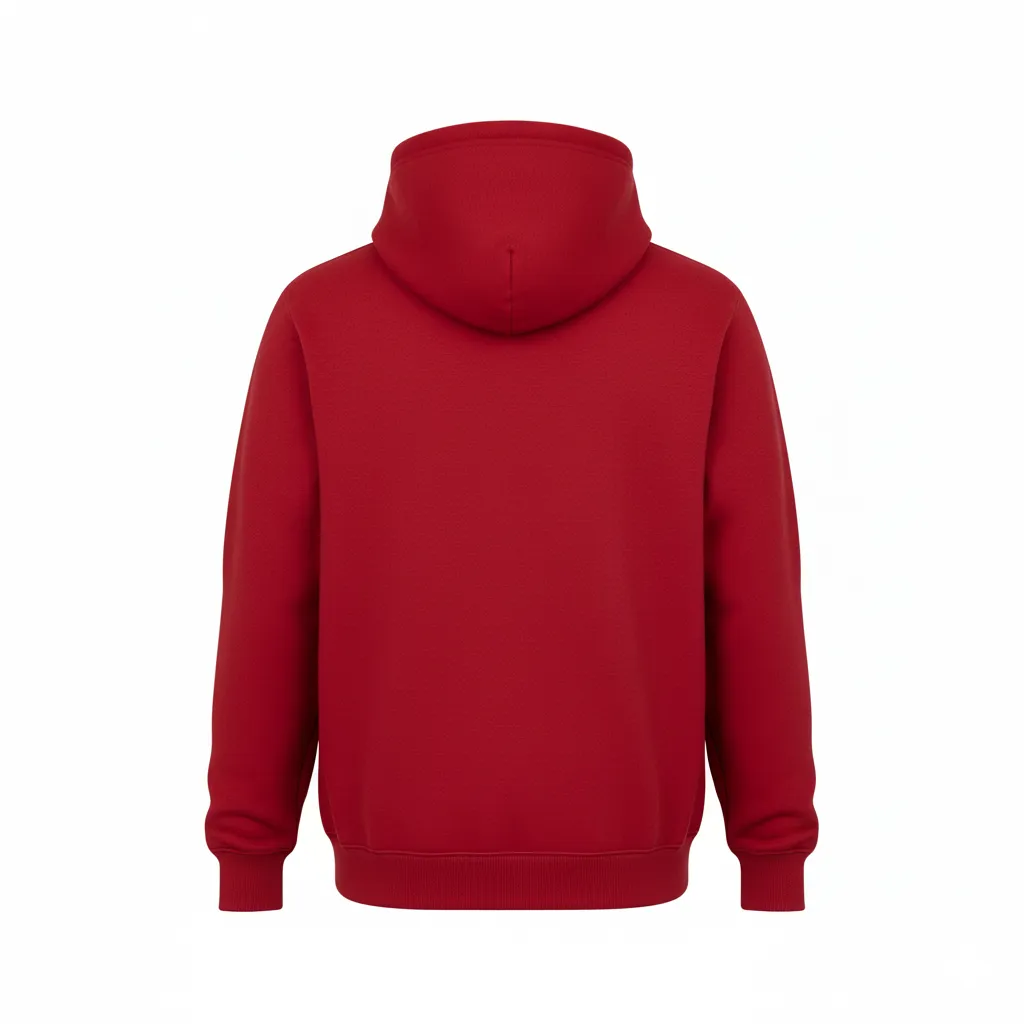 Custom Ice Hockey Pullover Hoodie - Back View - HAMCO