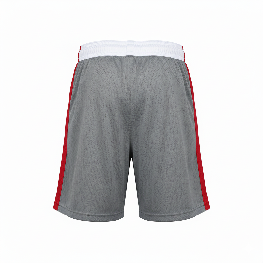 Custom Ice Hockey Training Shorts - Back View - HAMCO Sports Inc.