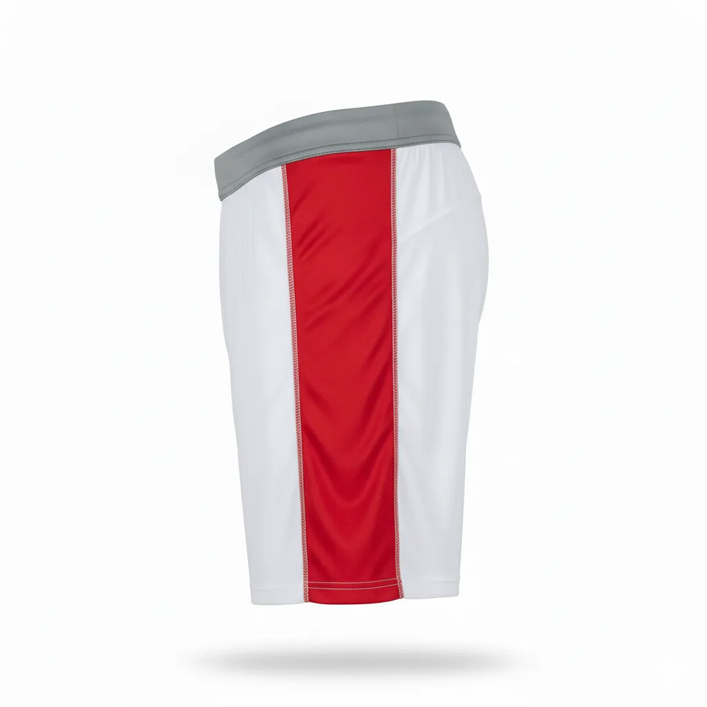 Custom Lacrosse Compression Shorts - Side View - HAMCO