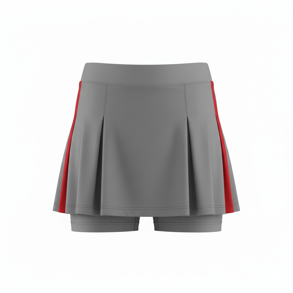 Custom Lacrosse Skort - Back View - HAMCO Sports Inc.